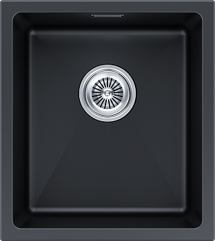 Кухонная мойка Paulmark LUMI 41UNI LU41-AN 46х41 цвет антрацит